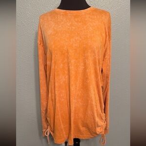 PINK Victoria's Secret Orange Sweatshirt
